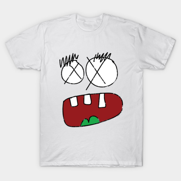 Zombie Face T-Shirt-TOZ